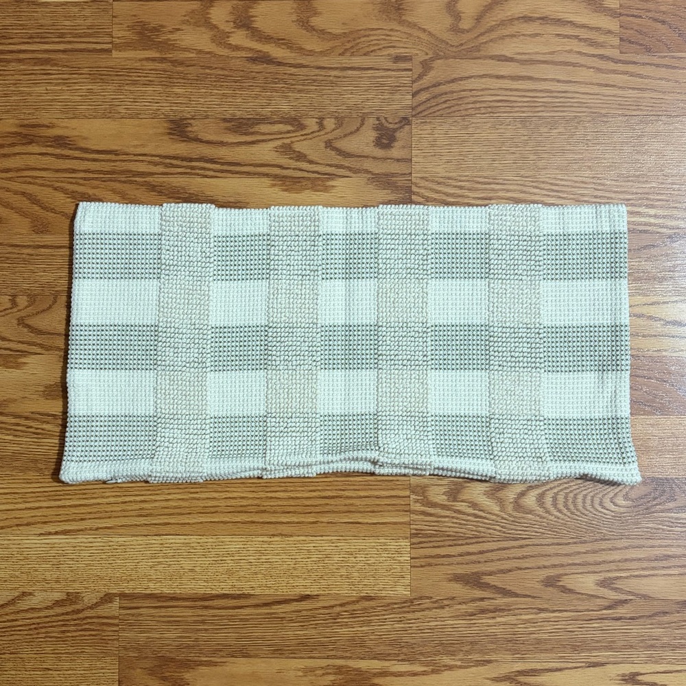 NEW Schoolhouse Popcorn Plaid Olive Lumbar Pillow Cover